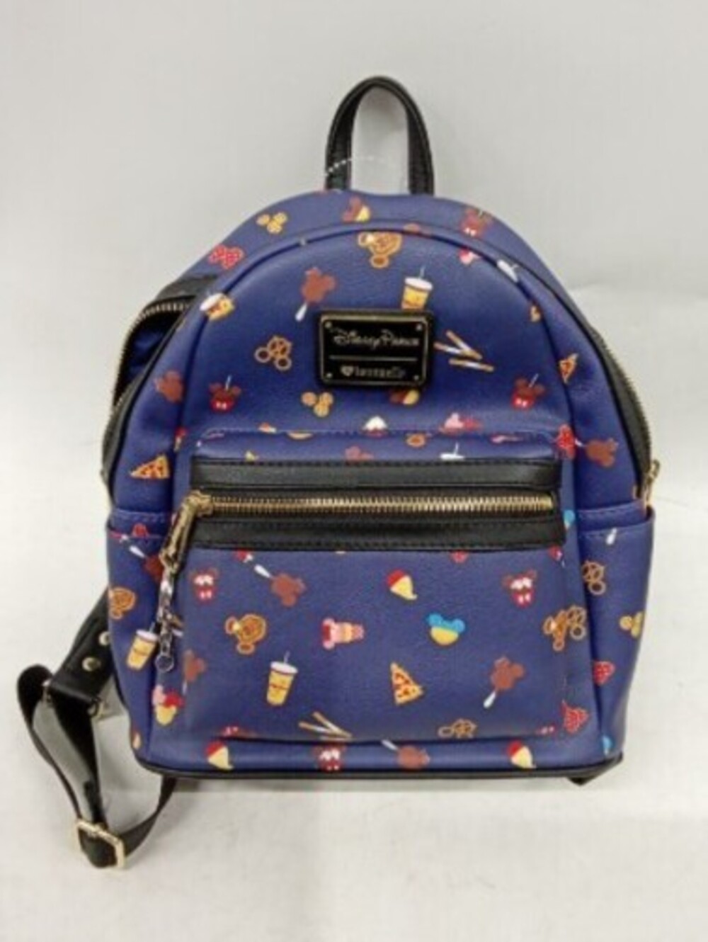 Loungefly Disney Parks Mini Backpack with Food and Mickey Print